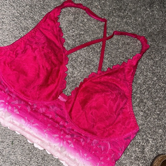 No Boundaries Pink color Bra Medium size - Picture 2 of 4